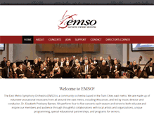 Tablet Screenshot of emsorch.org